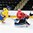 GRAND FORKS, NORTH DAKOTA - APRIL 23: Sweden's Alexander Nylander #11 with a scoring chance against Canada's Evan Fitzpatrick #1 during semifinal round action at the 2016 IIHF Ice Hockey U18 World Championship. (Photo by Minas Panagiotakis/HHOF-IIHF Images)

